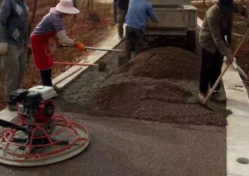 透水地坪混凝土